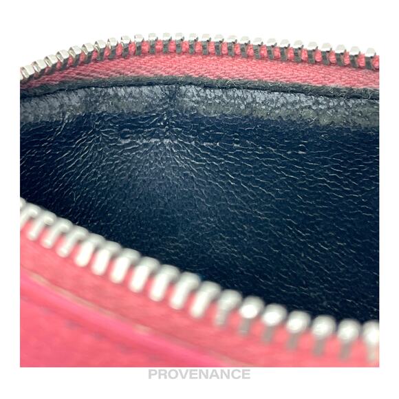 🔴 Saint Laurent Paris SLP Fragment Zip Card Wallet - Pink - Picture 8 of 8